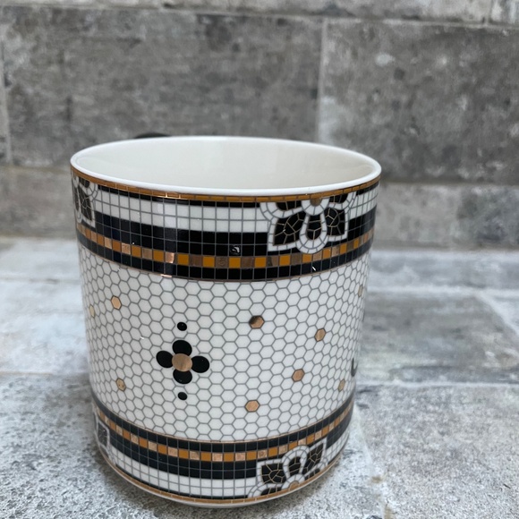 ❤️ ANTHROPOLOGIE BISTRO HALLOWEEN CAT DESSERT PLATE & COFFEE MUG SET NEW - Picture 3 of 8